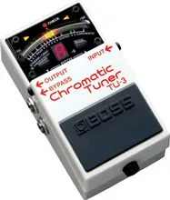 Boss Audio TU-3 Chromatic Guitar und Bass Tuner Pedal mit Bypass