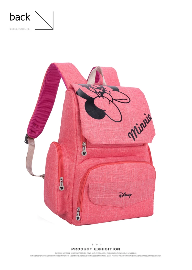 Disney Baby Organizer рюкзак Wickeltasche Пеленки сумки Maman Mochilas Maternales Микки маг Sac Bolsa Детская сумка для мамы