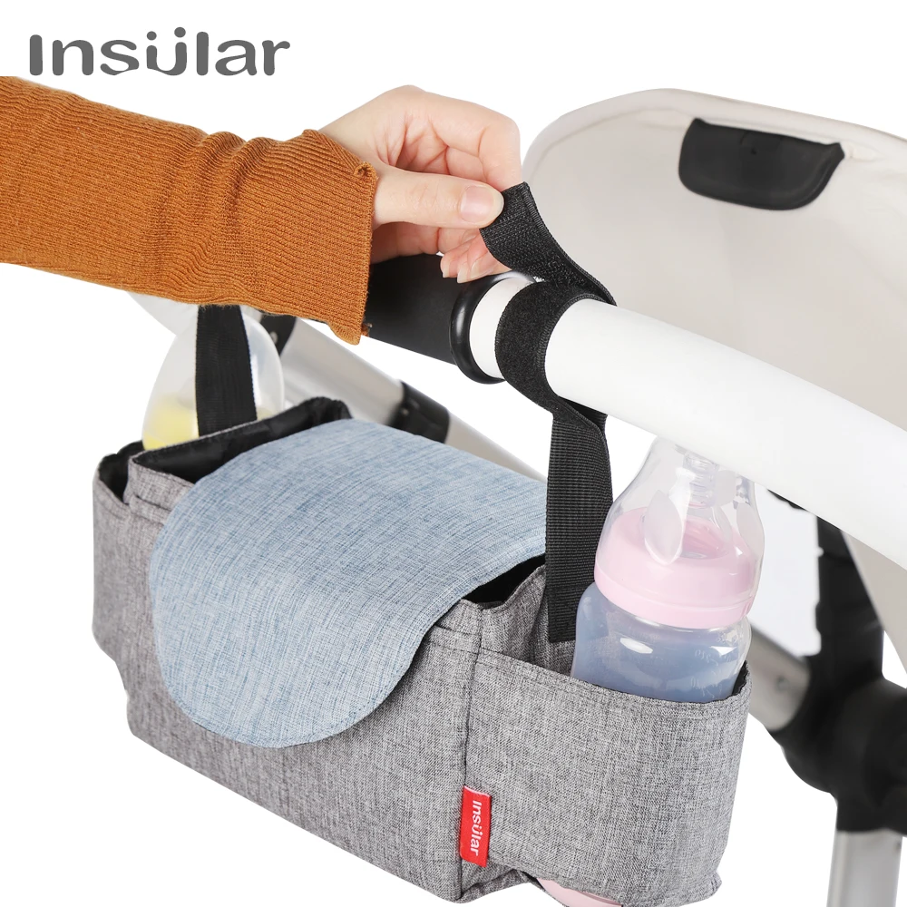 Insular сумки для детских колясок большой емкости Мумия многофункциональная сумка для подгузников дорожная сумка для подгузников подвесная сумка для хранения