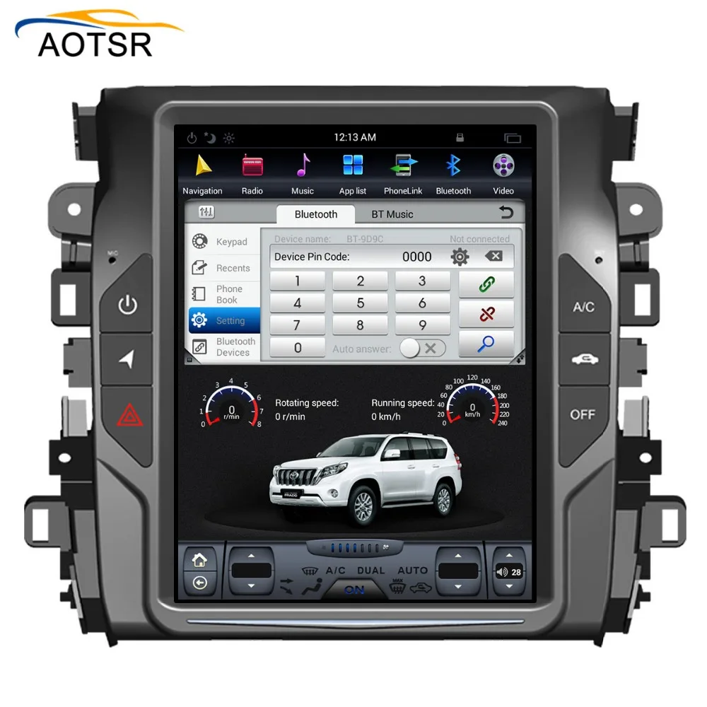 Flash Deal Tesla Style BIG Screen Android 7.1 car gps navigation head unit For HONDA AVANCIER 2017 2018 car radio stereo free map BT no dvd 5