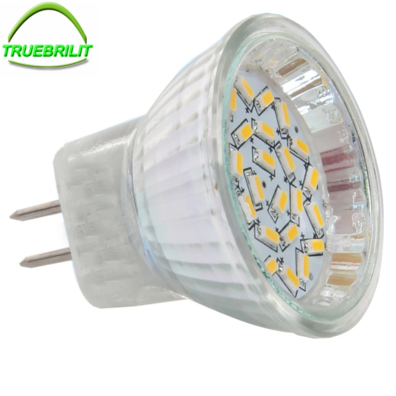 220V Mr11 LED Spotlights Mini Bulbs SMD 3014 Spot lights Glass Cover