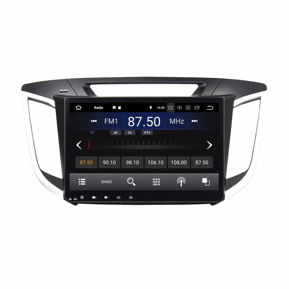 Clearance 2GB RAM Quad core 10.1" Android 8.1 Car DVD Player for Hyundai IX25 CRETA 2014 2015-2017 With GPS Radio Bluetooth WIFI 16GB ROM 2