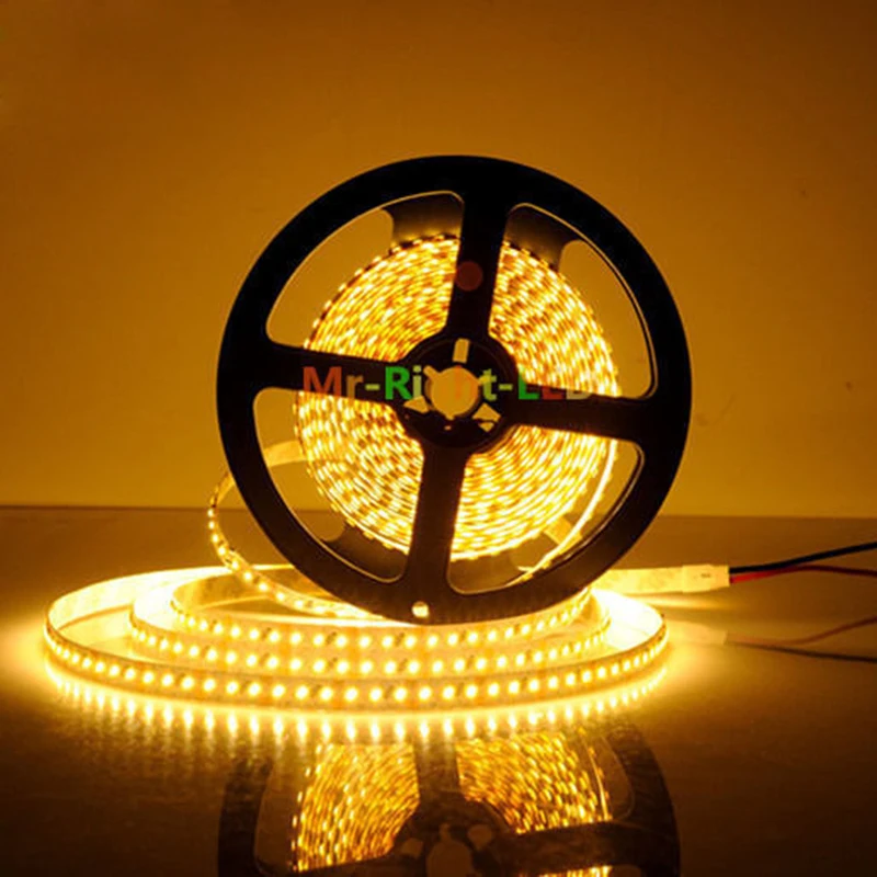 Сверхъяркая Светодиодная лента 3014 SMD 120 5 м 12 В постоянного тока мм высокая яркость