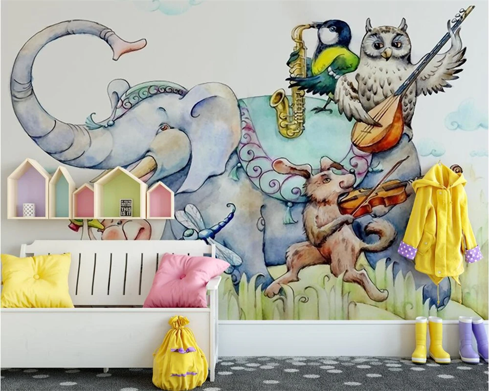 Beibehang Custom Wallpaper Photo Home Decor Mural Aesthetic Cartoon Children S Room Living Room Bedroom Warm Mural 3d Wallpaper Wallpapers Aliexpress