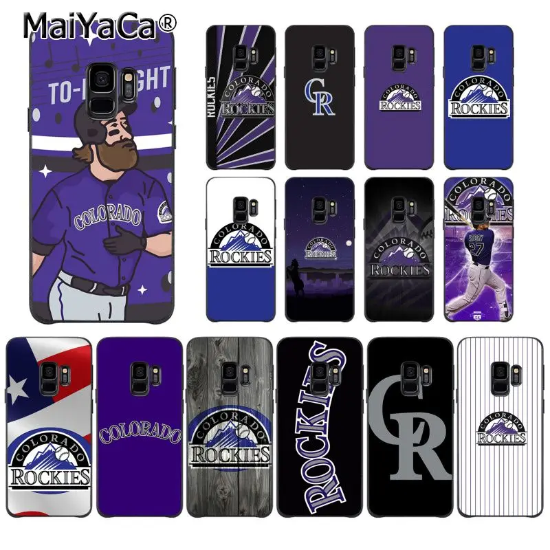 

MaiYaCa Colorado Rockies TPU Soft High Quality Phone Case for Samsung S9 S9 plus S5 S6 S6edge S6plus S7 S7edge S8 S8plus