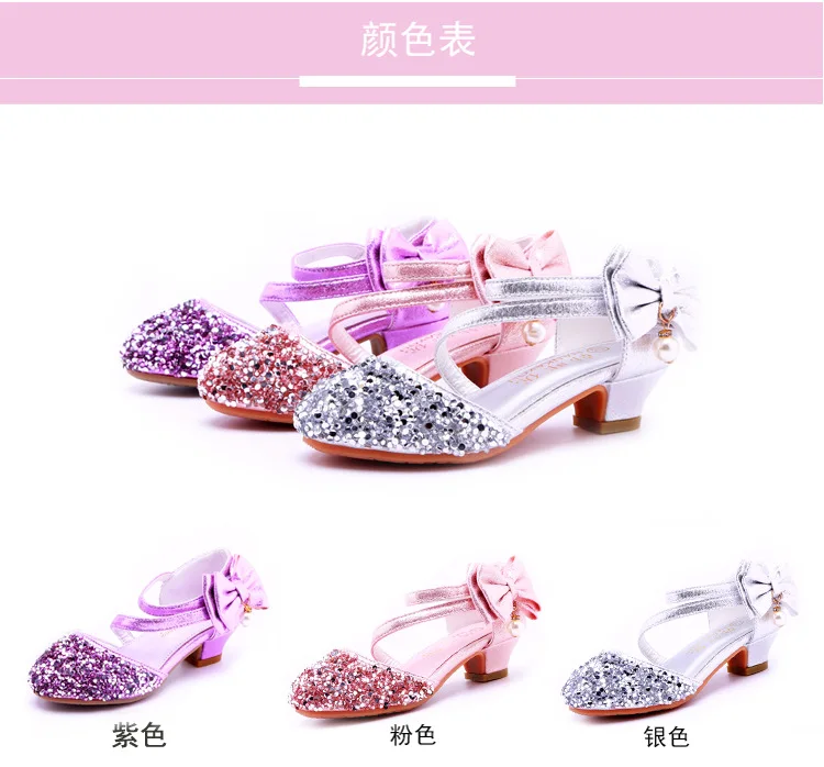 Г. осенние тонкие туфли для девочек обувь принцессы корейские студенческие фиолетовые туфли на высоком каблуке с кристаллами
