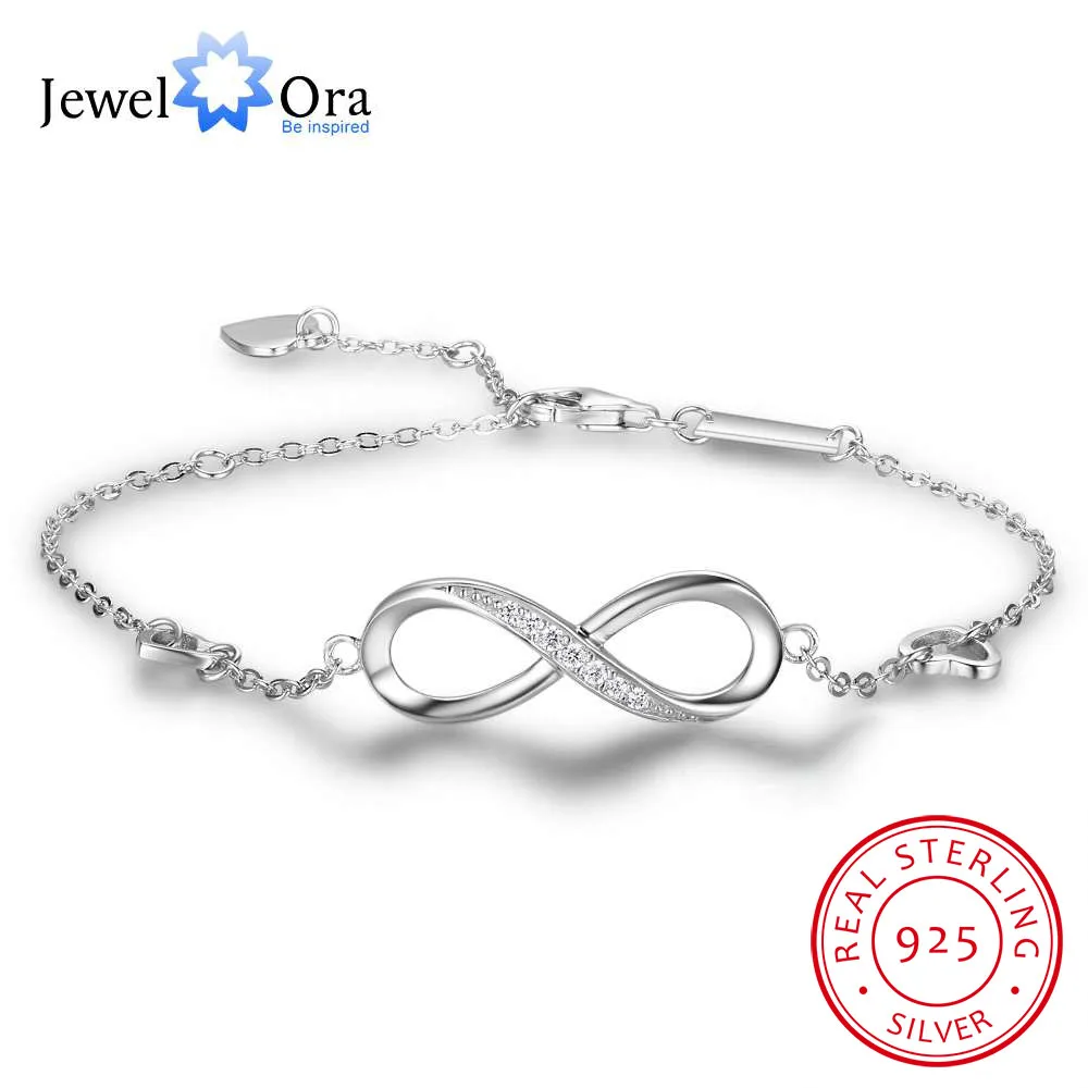 Buy Infinite Love 925 Sterling Silver Bracelets For