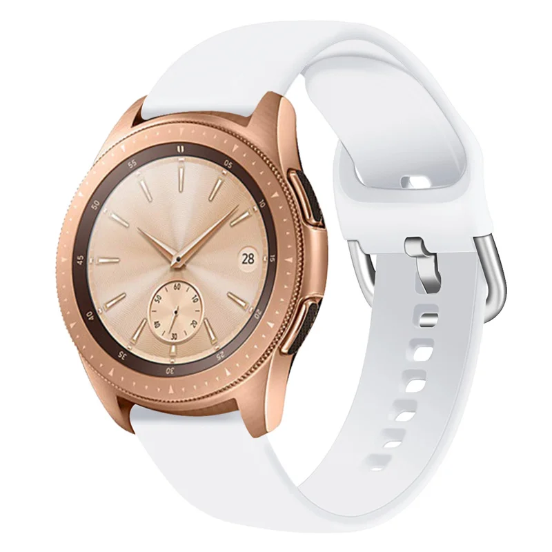 20 мм ремешок для часов для samsung Galaxy Active Watch 20 мм спортивные полосы для часов huawei сменный ремешок для часов браслет 91017 - Цвет ремешка: 10