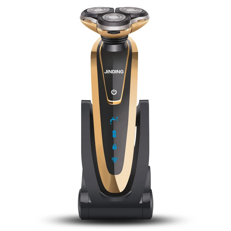 

Men Washable Rechargeable Electric Shaver Electric Shaving Beard Machine Razor Rechargeable 3-headed rechargeable beard knife