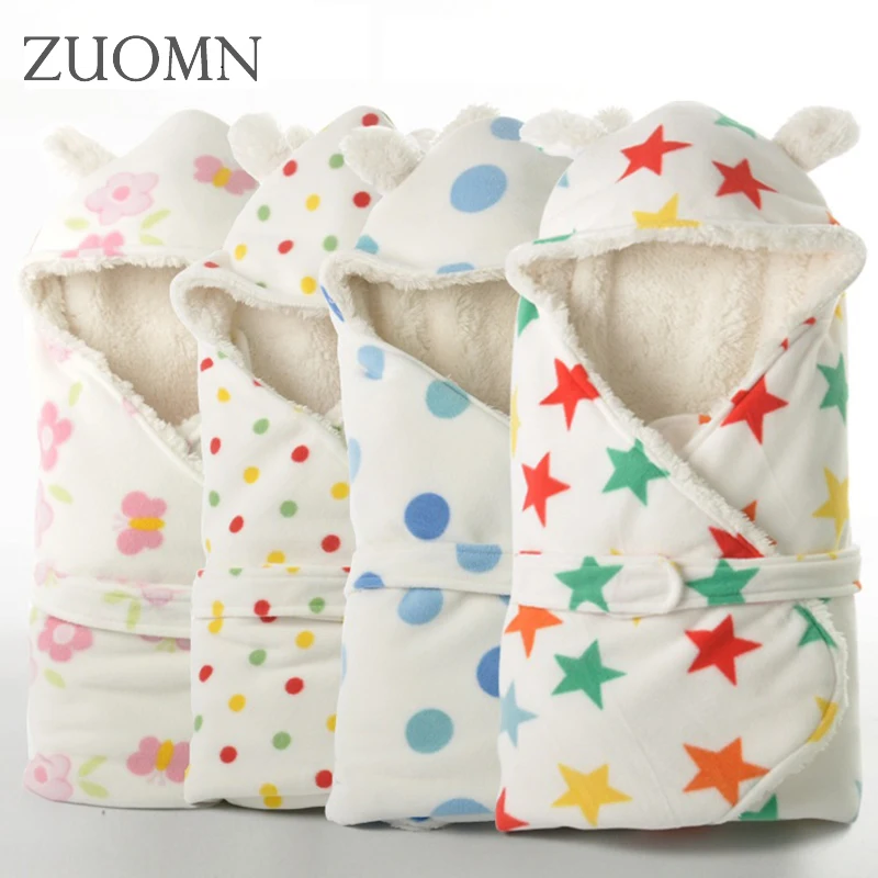 Winter Baby Swaddle Wrap BabySwaddling Blankets Newborn Infant Towel