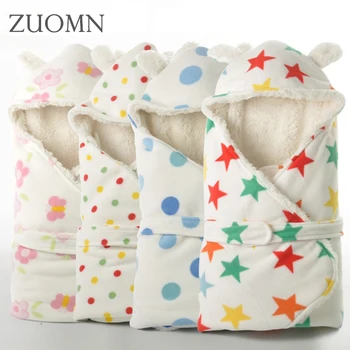 

Winter Baby Swaddle Wrap BabySwaddling Blankets Newborn Infant Towel Soft Newborn Baby Swaddle Blankets infant swaddle YL273