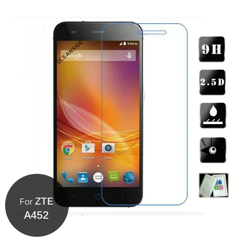 2 шт. для Zte Blade A452 защита экрана из закаленного стекла 5 9h защитная пленка на 452 pelicula