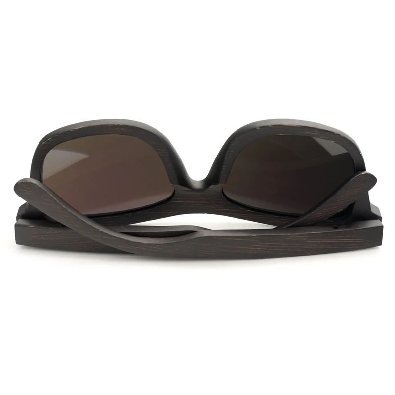 BG005d Simple Style Wooden Sunglasses with blue lens (13)