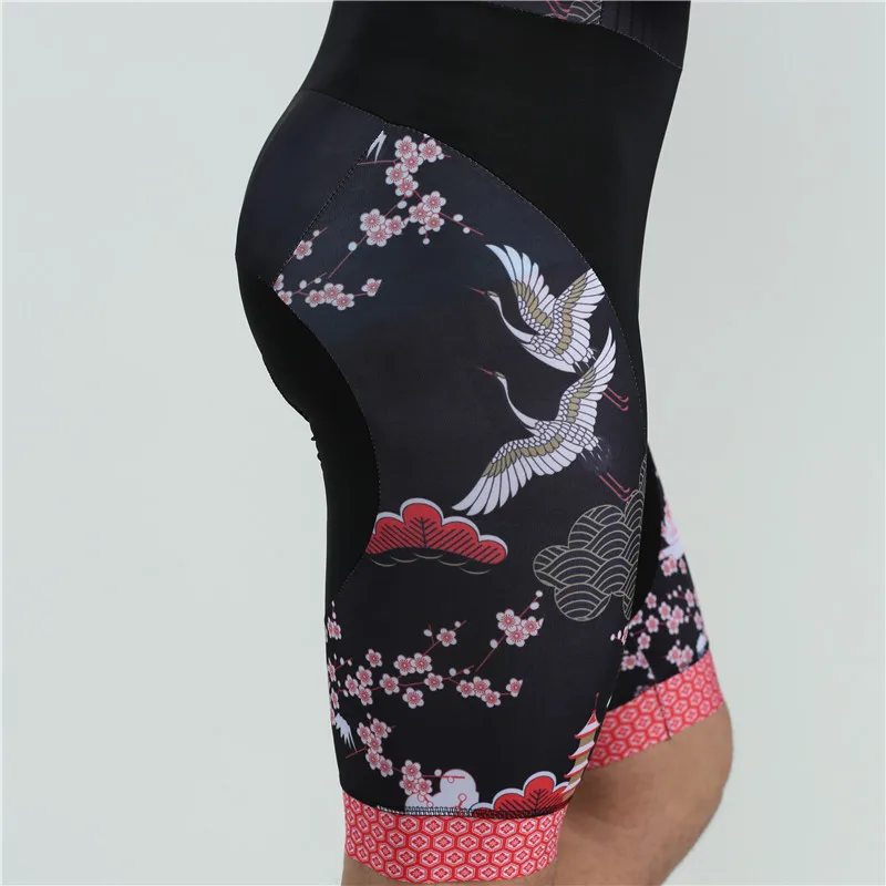 Summer sexy cycling skinsuits BOESTALK men short sleeve classic tights ropa ciclismo hombre triathlon suit bike sports set