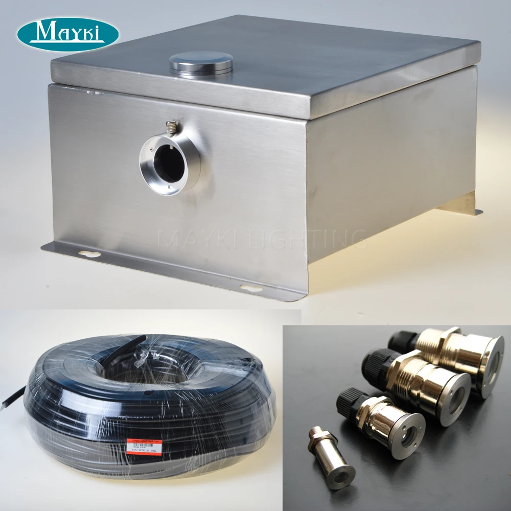 High power 80W CREE LED light source with waterproof cover end font b glow b font