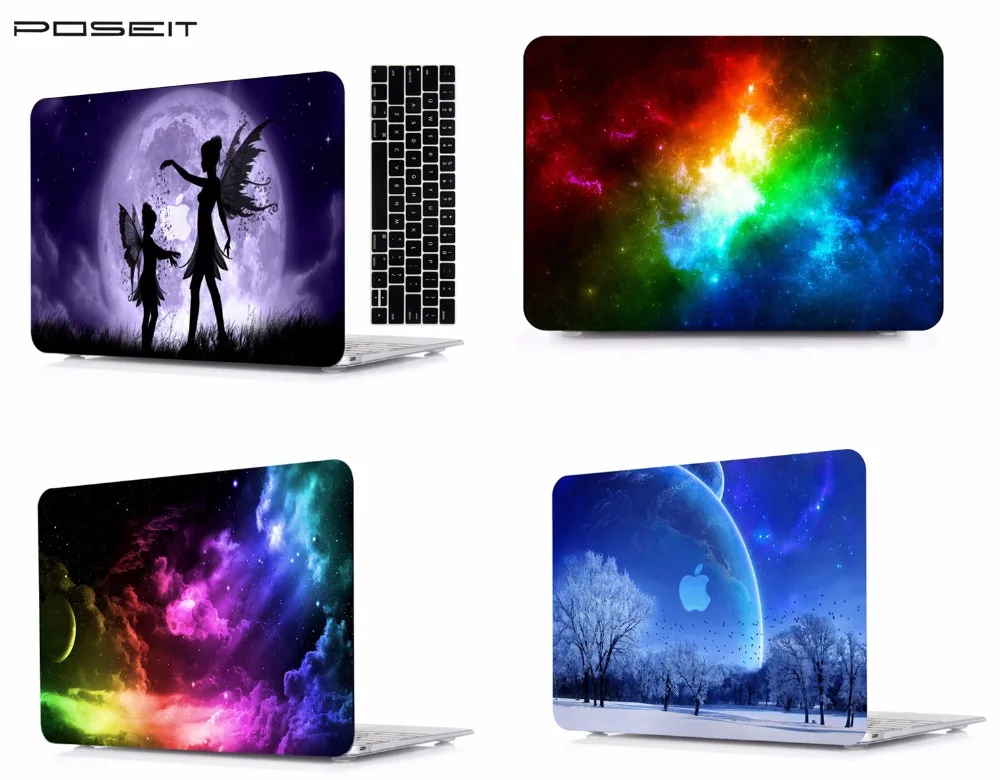 

Laptop Case Notebook Tablet Smart Cover Keyboard Cover Bag Sleeve Shell For 11 12 13 15"Macbook Pro/Touch Bar/Air A1466 A1369