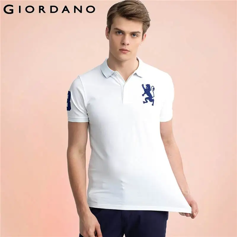 giordano polo tapered fit