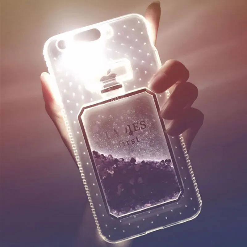 Light Up Case for iPhone 7 8 6S 6 Plus 5S 5 SE Case Luxury
