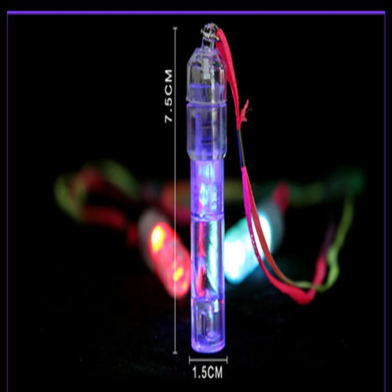 Ограниченная серия 50 шт./партия светодиодные мигающие игрушки комплект свистка для детей или взрослых для вечерние праздничные украшения
