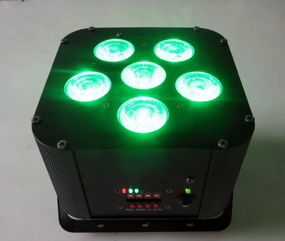 Беспроводной прожектор 6X18W RGBWAP 6 в 1 с поддержкой Wi Fi и DMX|projector christmas lights|dj lightled dj lights