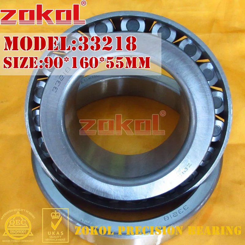 

ZOKOL bearing 33218 3007218E Tapered Roller Bearing 90*160*55mm