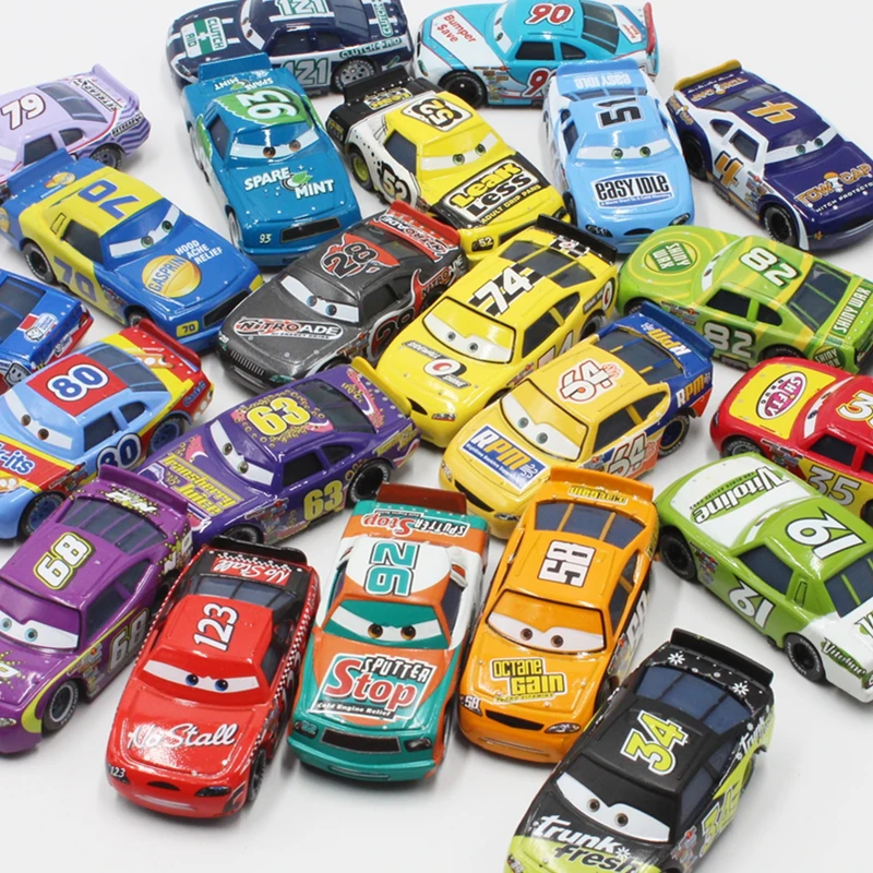 Машинки из металлического сплава в масштабе 1:55 24 вида|diecast metal|pixar carsdisney pixar |