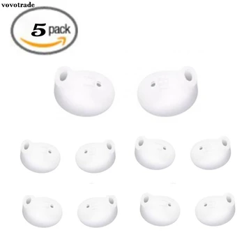 

toopoot 5 Pairs 10 Pieces Replacement Eargels Buds for Samsung Galaxy S7 S6/S6 Edge Earphones Earbuds Drop Shipping