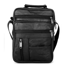 Dreamlizer echtrindsleder männer handtaschen schwarz männlichen messenger bags herren kleine strap einstellbare aktentasche mann crossbody taschen
