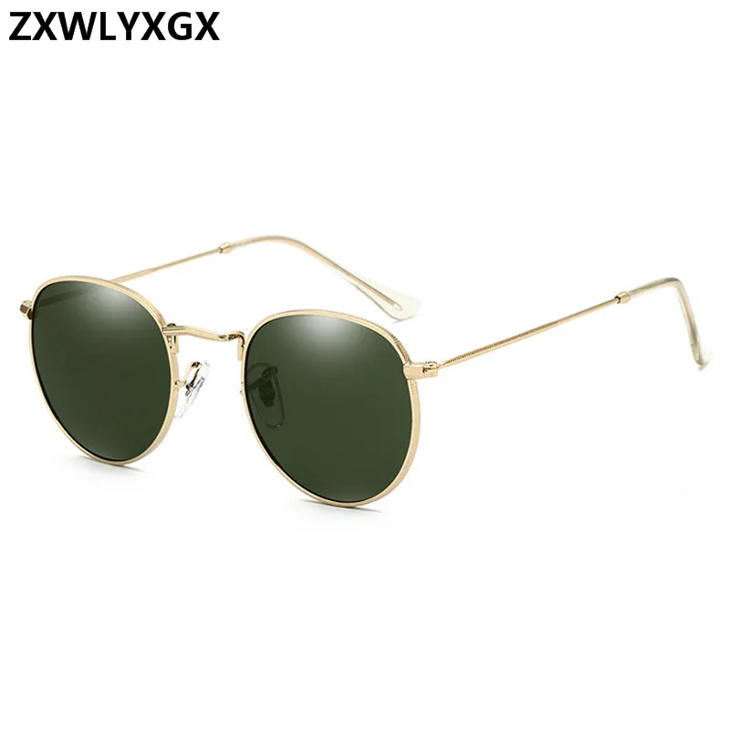Women Oval Frame Sunglasses Small Glasses Ladies Retro Sun Glasses Fashion