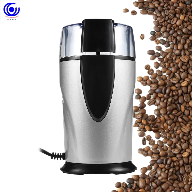 

Electric Coffee Grinder Spice Maker Stainless Steel Blades spice Beans Mill Herbs Nuts Cafe Home Kitchen Tool EU Plug