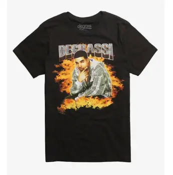 

Degrassi FLAMES Drake T-Shirt NWT Authentic & Official 3D T Shirt Men Plus Size Cotton Tops Tee