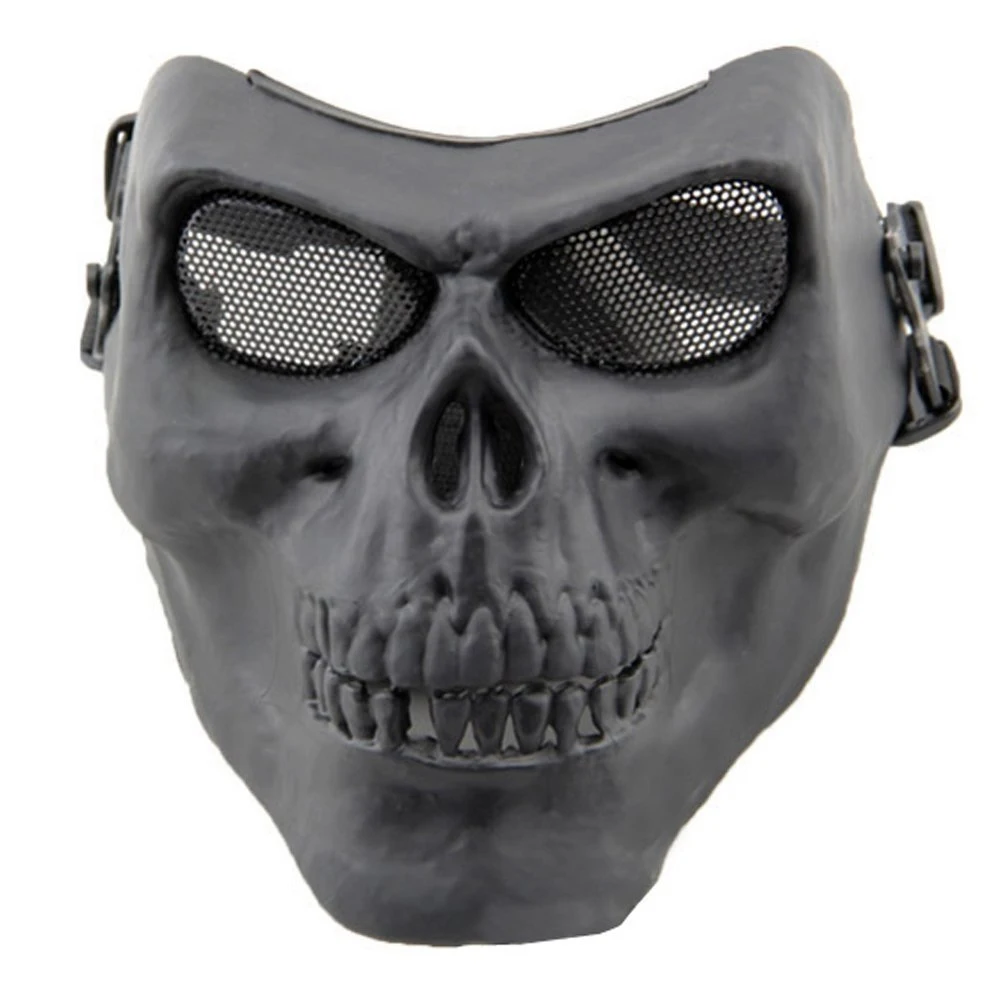 

Skull Skeleton Airsoft Hunting Biker Ski Full Face Protect Gear Mask for Halloween Cosplay Costume Props Scary Mask Gifts
