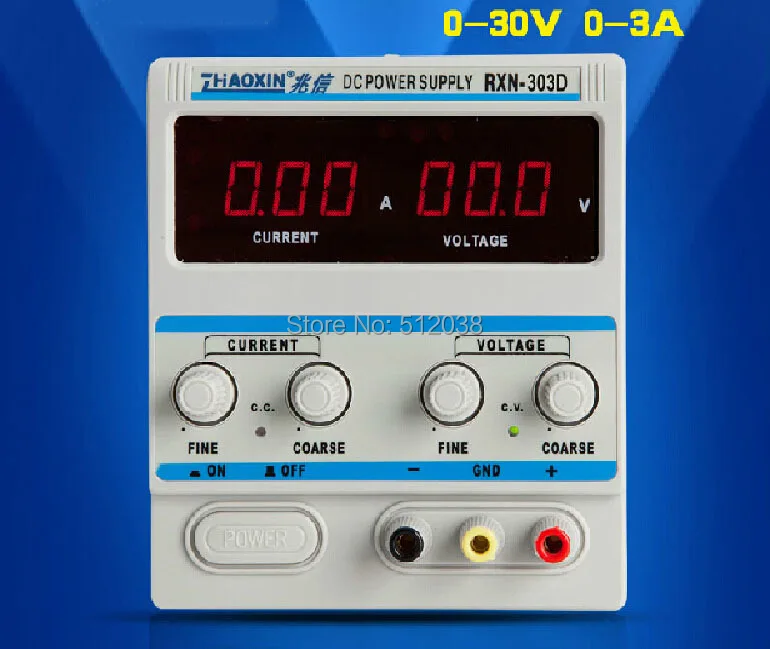 

RXN-303D Zhaoxin Linear Adjustable DC Power Supply 30V 3A