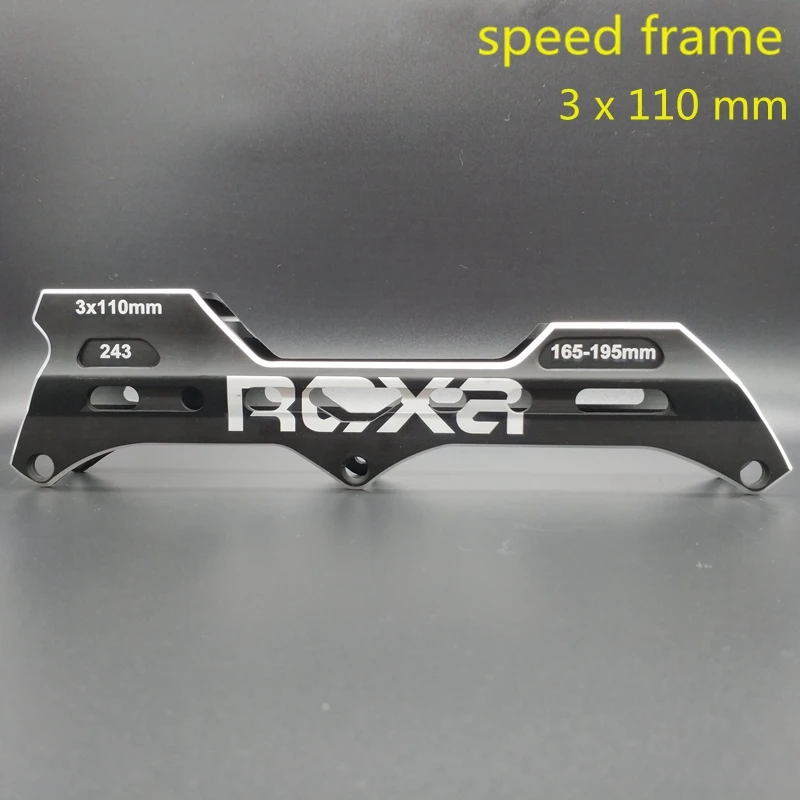 

free shipping speed skate frame 3 x 110 mm 165-195 mm