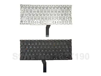 

SP Spanish Keyboard for APPLE Macbook Air A1369 A1466 MC965 MC966 MC503 MC504 13" BLACK New Laptop Keyboards With Free Shipping