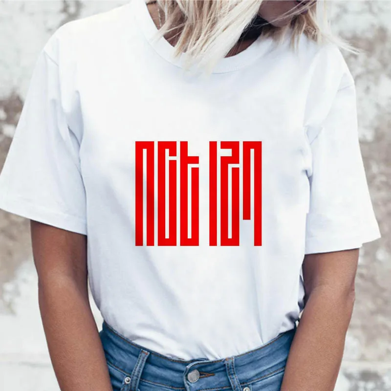 

NCT 127 t shirt clothing female harajuku tees women funny graphic for top tshirt ulzzang korean t-shirt