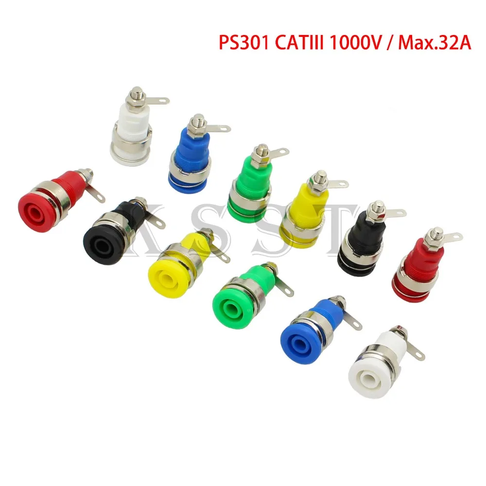 Безопасная 4 миллиметровая панель припоя PS301 тип CATIII 1KV/32A мм изолированная