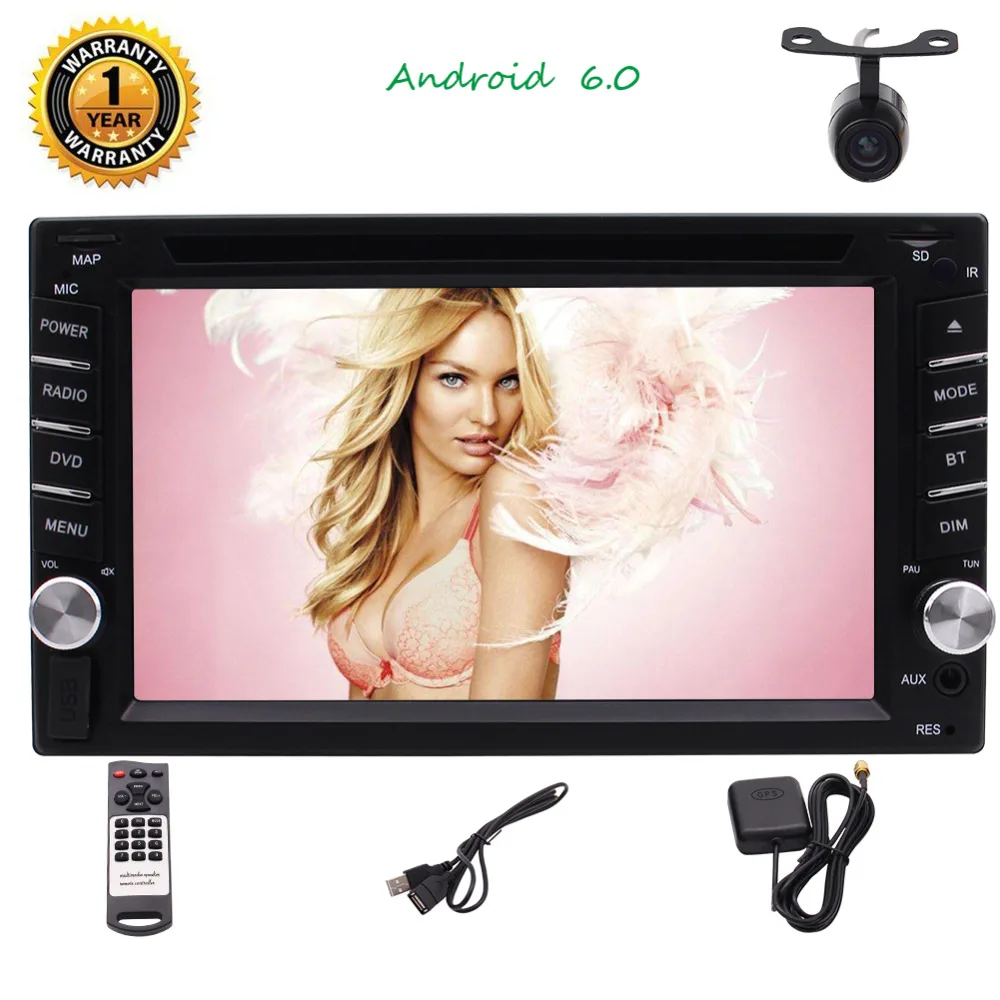 Android 6.0 2 Din Car Stereo Autoradio Bluetooth Hands-free Car CD DVD Player Touchscreen GPS Navigation Phone Mirror, Wifi, Android 6.0 2 Din Car Stereo Autoradio Bluetooth Hands-free Car CD DVD Player Touchscreen GPS Navigation Phone Mirror, Wifi,