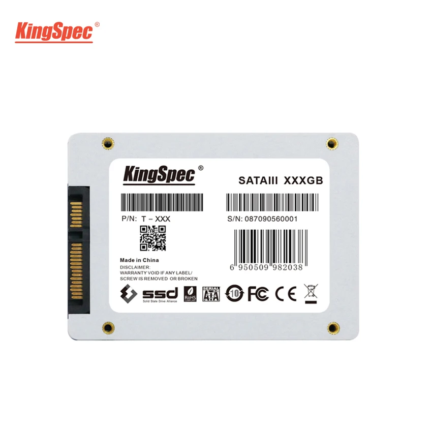 Самый дешевый KingSpec ssd hdd 2,5 твердотельный накопитель SATA sata3 60GB SSD синий Жесткий диск для ноутбука ASUS ноутбук мини ПК