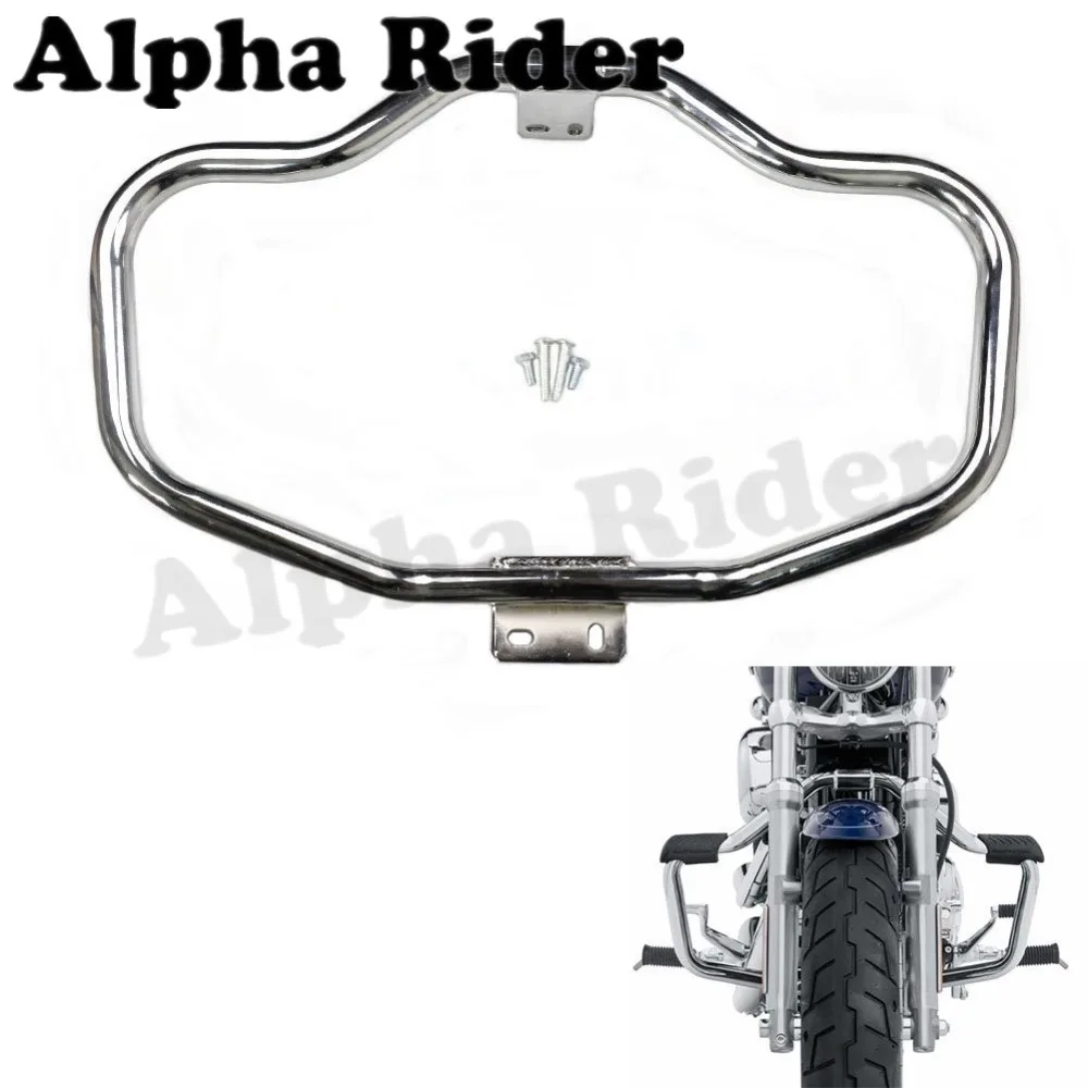 

Front Bumper Buffer Crash Bar Knees Legs Protect Engine Guard for Harley Sportster 48 72 XL 883 1200 Iron Low Custom 04-17 16 15