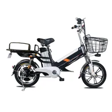 Электровелосипед Противоугонный электровелосипед 48 В 12А Двойной аккумулятор 500 Вт Мотор шоссейный велосипед 16 дюймов шин