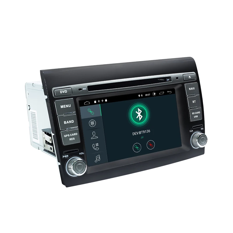 Perfect Xonrich 2 Din Android 9.0 Car Multimedia player For Fiat/Bravo 2007 2008 2009 2010 2011 2012 DVD Automotivo GPS Radio 2 GB RAM 3