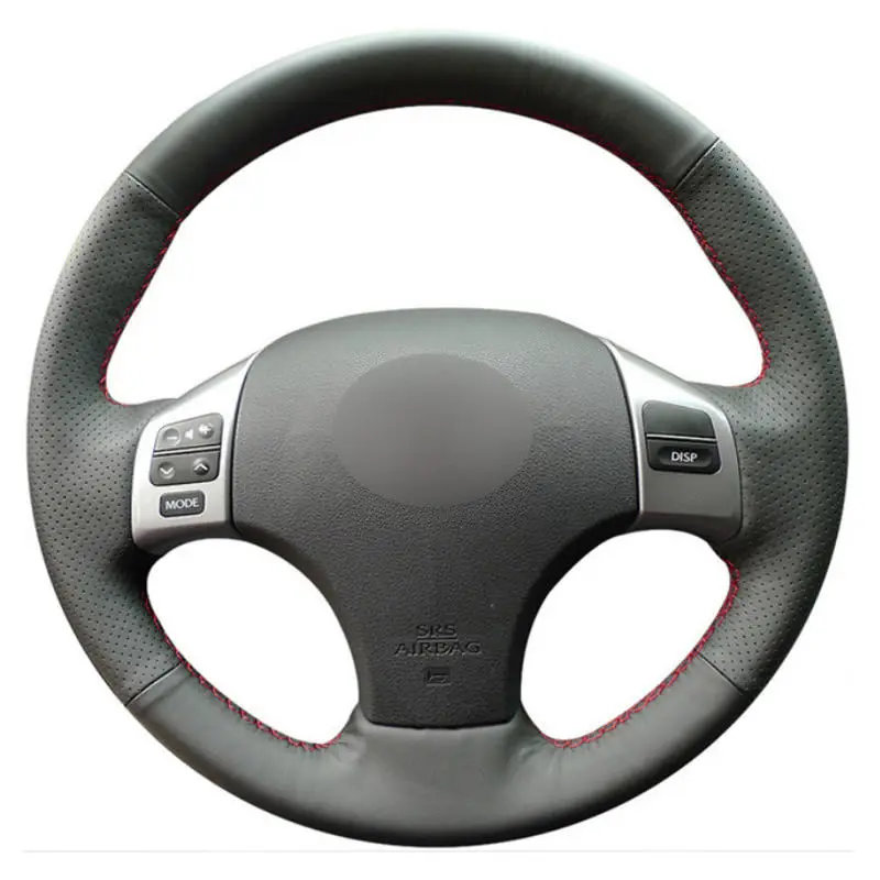 

Top Leather Steering Wheel Hand-stitch on Wrap Cover For Lexus IS IS250 IS250C IS300 IS300C IS350 IS350C F SPORT 2005-2011