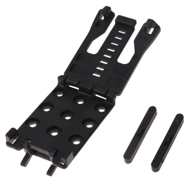 EDC Gear Multi Function K Sheath Kydex Scabbard Belt Clip Waist Clamp Utility Outdoor Camp Portable Tool Travel Kits Black