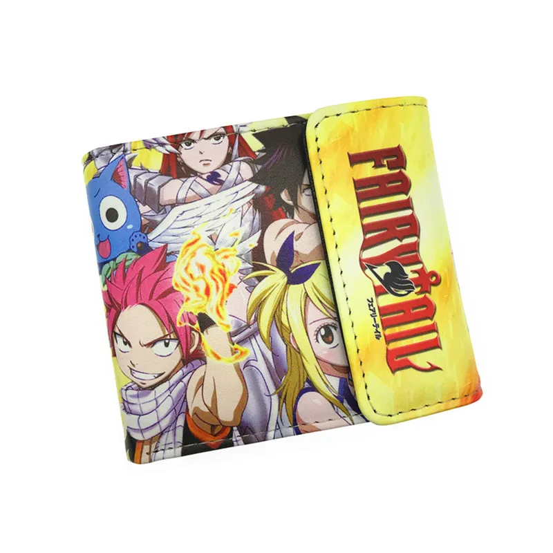 

New Arrival Japanese Cartoon Wallet Tokyo Ghoul/Sailor Moon/Purple Cat Purse Three Fold Wallets Dollar Price