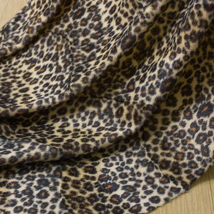 1 5m wide General short plush printed cloth sofa cloth fabric DIY font b toy b