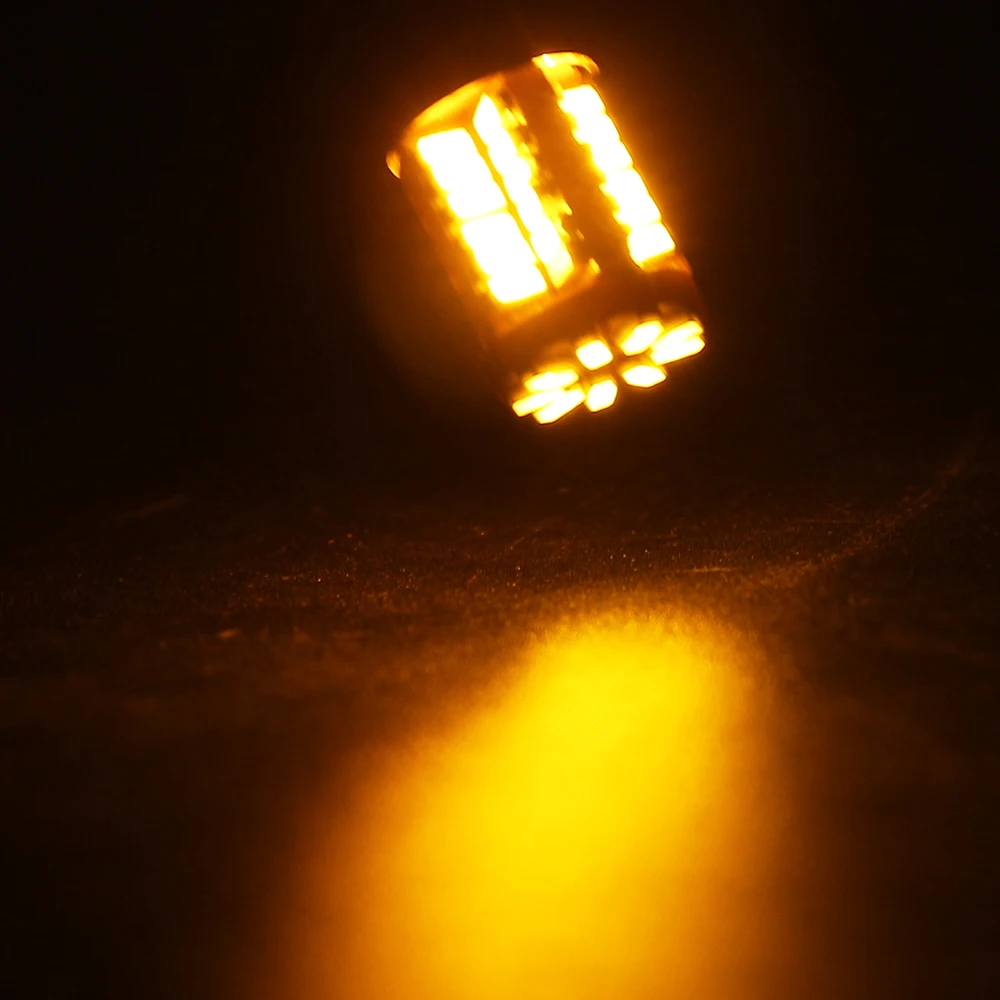 4 10 50Pcs/лот P21W 1156 BA15S 1157 BAY15D 3014 57 SMD RV Кемпер Canbus Error Free фонари заднего хода ДРЛ