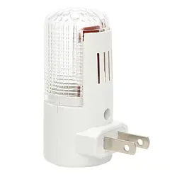 Настенный светильник Энергоэффективные свет в ночь 3 Вт ночники 4 Светодиоды настенный аварийное освещение США Plug дома Освещение