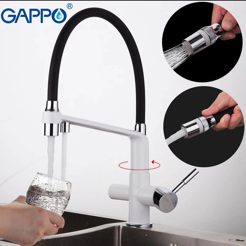 GAPPO kitchen faucet with filtered water mixer tap torneira kitchen sink faucet mixer Brass kitchen water faucet filter water GAPPO kitchen faucet with filtered water mixer tap torneira kitchen sink faucet mixer Brass kitchen water faucet filter water