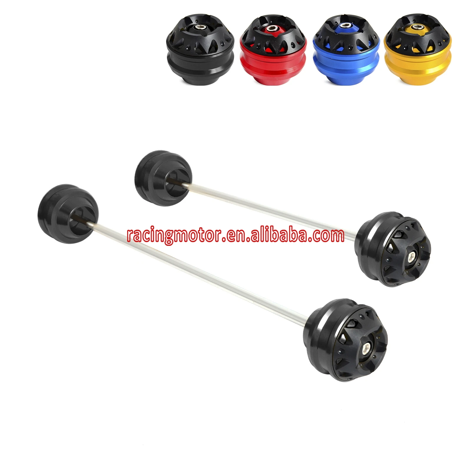 Comprar Eje delantero y trasero Tenedores slider Crash protector para Yamaha mt 07 fz 07 mt07 fz07